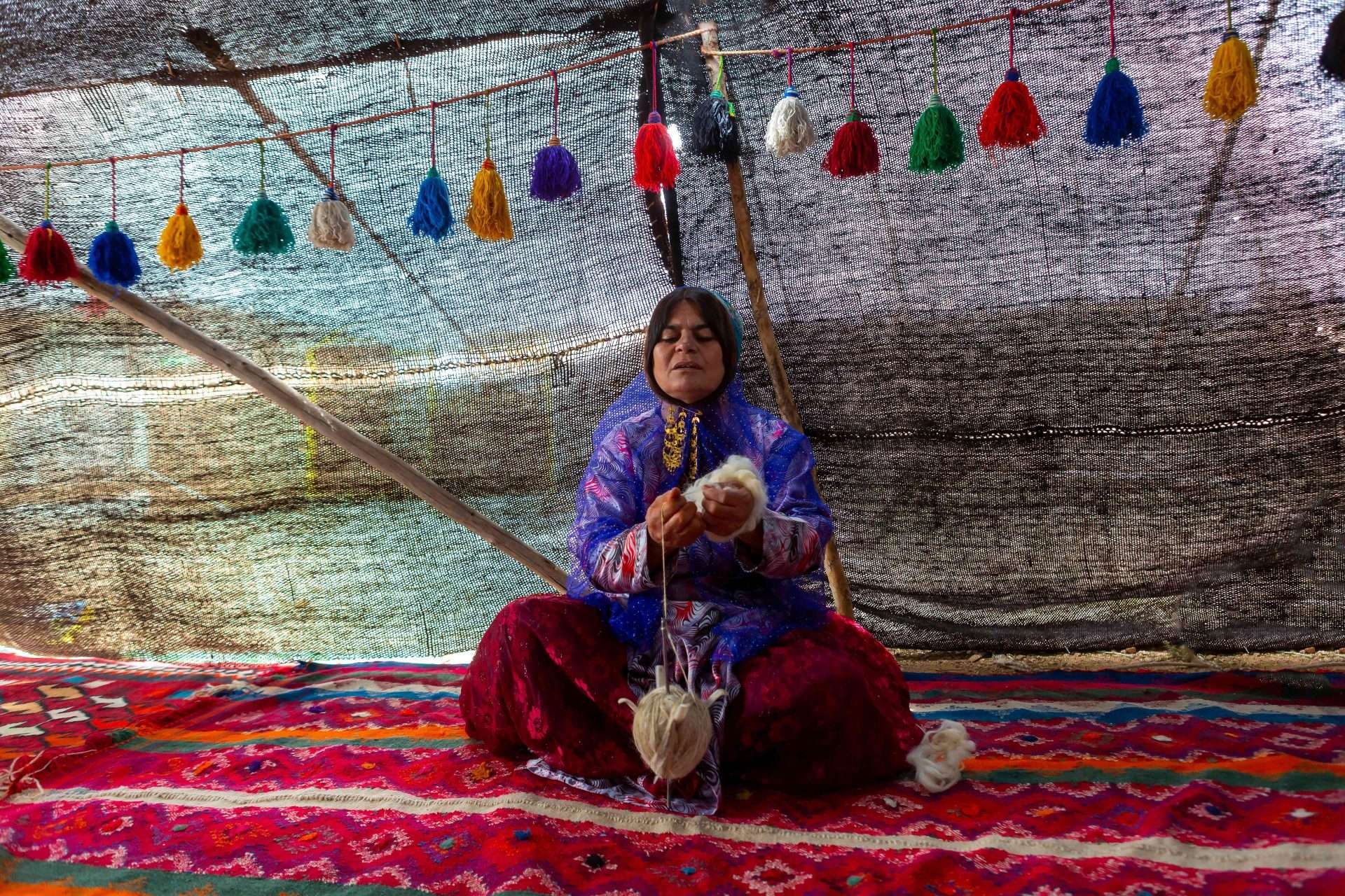 Tribal and village rug collection