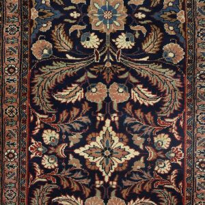 Persian Hallway Runner Botanical Design 3.1 x 0.85 m